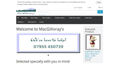 Desktop Screenshot of macgillivrays.co.uk